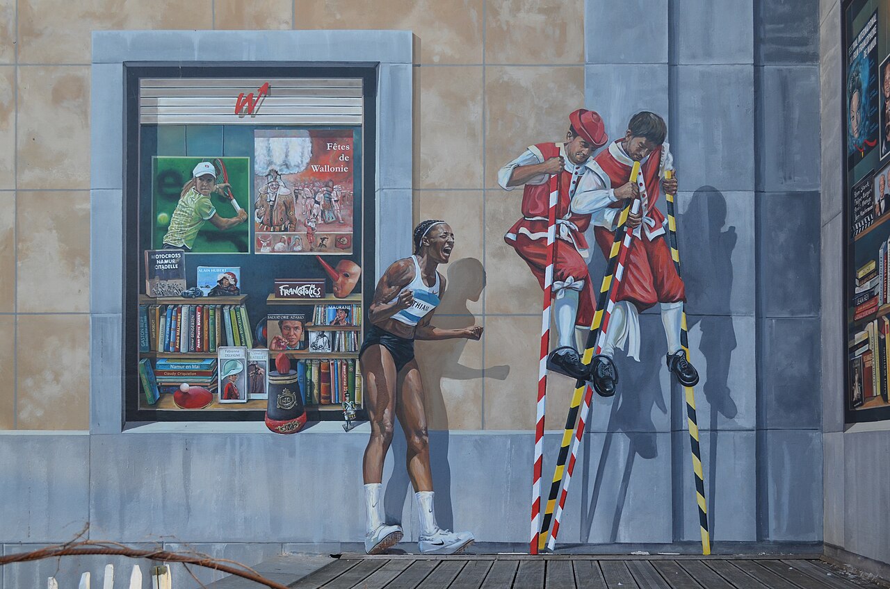 La fresque des Wallons, Namur